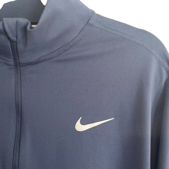 Nike Dri-Fit Women Element Flash Large 1/2 Zip Pullover Running Shirt Reflective - Picture 5 of 11